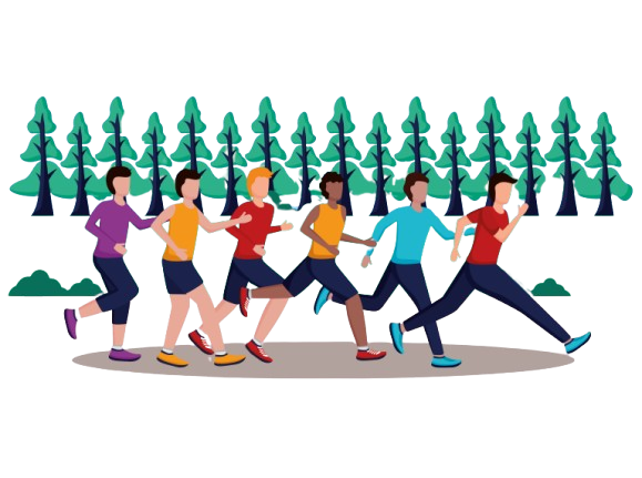 Running Illustration